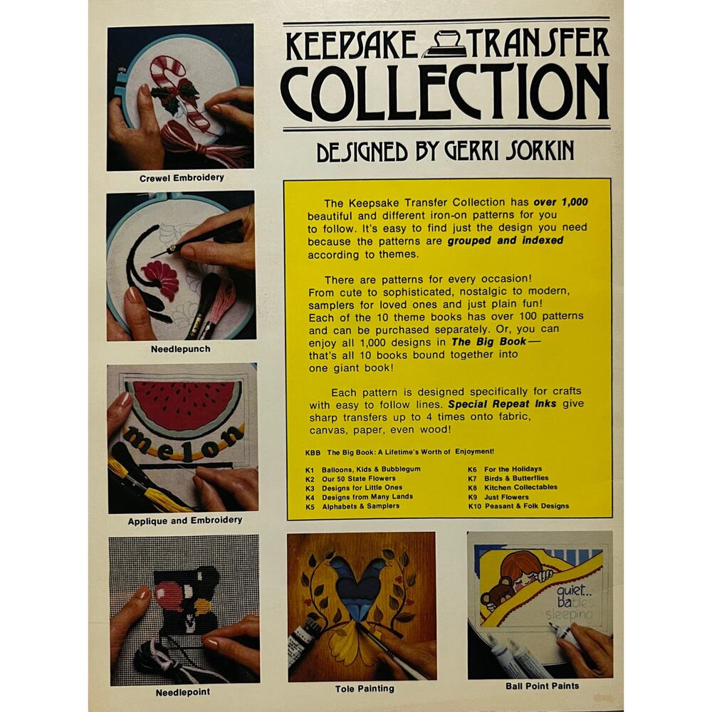 VTG Keepsake Transfer Collection For The Holiday  Over 100 Designs - Picture 4 of 4